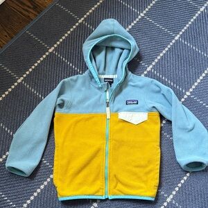 Kids Patagonia zip up fleece